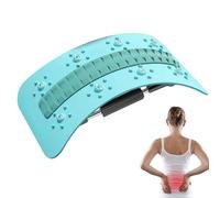 Back Extension - Orergonomic lumbar stretching device, hip and relief corrector, yoga massage relaxation accessory, adjustable home office, support for health professionals