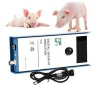 Back Fat Thickness Tester, 4-35mm Range, Veterinary Meter with Probe and LCD Display for Farm and Home Use