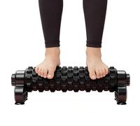 Back Foam Roller, for Deep Muscle Stretching with Suction Cup, Athletic Body Fascia Roller with Stand, for Home Gym, Yoga, Pilates, Fitness Training and After Sports