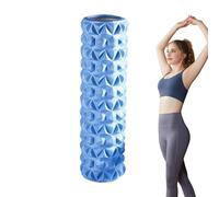 Back Foam Roller - Hollow Yoga Column | Textured Hollow Muscle Massager | Myofascial Trigger Point Release | Improves Agility and Recovery of Legs, Arms and Body