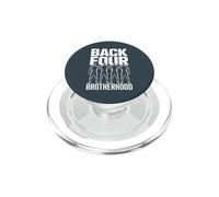 Back Four Brotherhood Team Unity Player Squad Soccer Defense PopSockets PopGrip for MagSafe