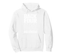 Back Four Brotherhood Team Unity Player Squad Soccer Defense Pullover Hoodie