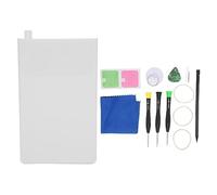 Back Glass for Google Pixel 6 Pro, Cell Phone Rear Panel Battery Cover Replacement with Repair Tools Kit, Professional Back Cover Parts (White)