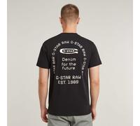 Back Graphic Arch T-Shirt - Black - Men XL