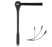 Back Hair Shaver Handle - Adjustable Long Reach Rod for Wet Dry Use