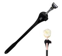 Back Hair Shaver Handle - Adjustable Long Reach Rod for Wet Dry Use