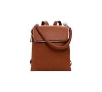 Desigual for woman. 25SAKP33 Mini leather effect backpack brown (OSFA), Casual, Polyurethane