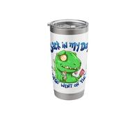 Back in My Day Damage Went On The Stack Stainless Steel Insulated Tumbler