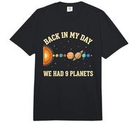 Back in My Day We Had 9 Planets Space Solar System Comfort Colors Adult Heavyweight T-Shirt