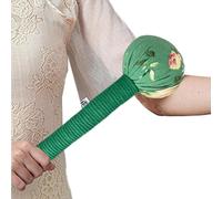 Back Knock Massage Tool | Manual Massager Handheld Wormwood Back Percussion Tool | Wear Resistant and Practical Wormwood Filling Hand Massager for HIPS Waist Head Legs