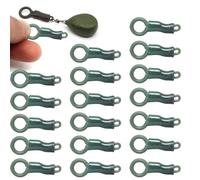 Back Lead Clips 20pcs Silicone Sleeves Locking Tube Fishing Convert Lead Weight Sleeves Carp Rig Tackle Carp Fishing Accessories