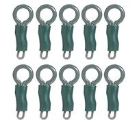 Back Lead Clips, Back Lead Clips With Tube Fishing Terminal Tackle Accessories Lightweight Durable Sleeves Carp, for Making Various Carp Rigs Fishing