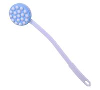 Back Lotion Applicator - Long Handle Shower Brush for Easy Self Application | Hand Bath Brush with Soft Bristles, Portable Back Massager and Exfoliation Tool for the