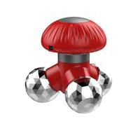 Back Massager - ABS PP 4x4.2in | Mushroom-Shaped Handheld Massage | Massager Hand, Portable Muscle Relaxation Tool, Device, Deep Tissue, Compact Body for Neck, Shoulders, Back, Legs, Home