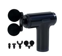 Back Massager, Hand Massager with 2 Massage Attachments, Electric Quiet Relaxation Device, Portable Muscle Massage for Athletes at Home After Training & On the Go