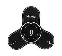 Back Massager - Portable Electric Muscle Relaxation Device - USB Rechargeable Wireless Neck Massager with 8 Modes for Relaxation Sleep Car Sport Travel Spa