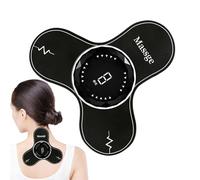 Back Massager | Portable Electric Muscle Reliever - 8 Modes Adjustable USB Charging Neck Device for Travel Workout Spa Relaxation Recovery Sleep Gym