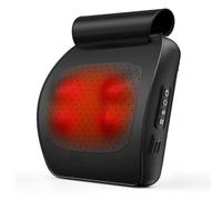 Back Massager, WERTYI Neck and Back Massager with Heat, Deep Tissue 3D Kneading Shiatsu Massage Pillow for Body, Shoulder, Foot and Leg, Gift for Women and Men - Button