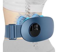 Back Massagers for Pain with Heat,Heat Pads for Pain Relief,Portable Heated Lower Back Massager with 3 Heating Levels for Knots,Maia Cordless USB Rechargeable Muscular Back Pain Relief Products Blue