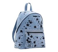 Desigual Women's Printed Rucksack with Zip Fastening Women - Light Blue Bags - Size: ONE size