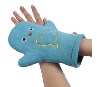 BACK MITTS WHECHOTHS, BABY SCURBER, Washcloths of, Double Sided Soft Sponge Fabric with Design for Face Body, Hands, Scalp Cleansing, Shower