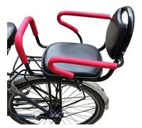 Back Mount Child Seat for Adult Bike,Children's Bike Seat,Rear Child Carrier Bicycle Seat,Child Bike Seat Rear Mount,with Backrest Foot Pedals/Armrest and Detachable Fence for 2-8 Year Old Children