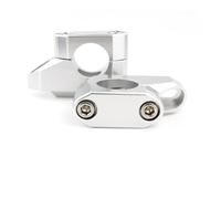 Back Move Mount Adapter For SUZUKI GSX-S750/1000GX/ 8S RM-Z250/450 V-Strom 1000 DL1000 XT 1050 XT For ADV 28mm 1 1/8" Offset Handlebar Risers Back Moved Up(Silver)