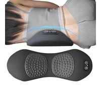 Back Neck Massager - 3D Kneading Massage Pillow for Back - Massage Pillow, Lumbar Support Rest Cushion for Family Friends Youth Boys Women Men Teens