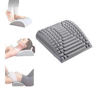 Back Neck Stretcher Supports Lower Back Stretcher for Pain Relief Posture Corrector Lumbar Cushion for Neck Shoulder for Neck Pain Relief Lower Back Upper Back and Shoulder (Grey)