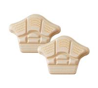 Back of Heel Cushion Pads, Soft Heel Grips Liner, Self-Adhesive Inserts Grips Tailor-Made Design for High-Heeled High-Top Shoes,Anti-Blister Cushions for Loose Shoes Fit Correction Slip-On Sneak