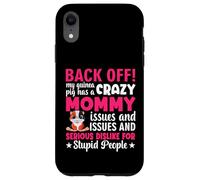 Back Off My Guinea Pig Has A Crazy Mommy - Guinea Pig Case for iPhone XR