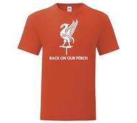 Back On Our Perch 20 Times Liverpool Tshirt | LFC | YNWA | Slot (UK, Alpha, XXL, Regular, Regular, Red)
