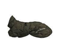 Back on Track Bay Winter Dog Coat, Deep Rod, Olive Green, 45 cm | Welltex lining, 10,000 mm hydrostatic head, heat-sealed quilting, collar with zip