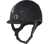 BACK ON TRACK EQ3 MICROFIBER MIPS riding helmet black 56