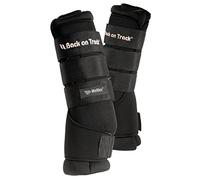 Back On Track Leg Quick Royal Wraps - Black - Large