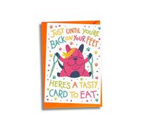 Back on your feet Bacon Card - The Card Your Dog Can Eat!