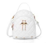 Back Packs Women, Women Small Backpack Back Pack Bags For Women Backpack Womens Swan Pendant Lightweight Mini Backpack Stylish Multipurpose for Commuting Shopping
