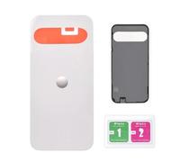 Back Panel Battery Door Glass Cover Replacement for Google Pixel 9 (Porcelain)