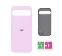 Back Panel Battery Door Glass Cover Replacement for Pixel 9 Pro (Rose Quartz)