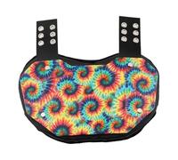 Back Plate Football Kids Professional Rear,Hard Outer Shell, Rear Lower Protector, Pads, Protection Gear with Adjustable Nylon Strap