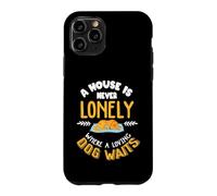 Back print A house is never lonely where a loving dog waits Case for iPhone 11 Pro