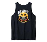 Back Print Bad Monday You Can't Control me Tank Top