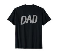 Back Print Daddy Vintage Dad Word Dad Quotes One Word Dad T-Shirt
