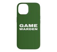 BACK PRINT Game Warden Uniform On Duty Conservation Officer Case for iPhone 14