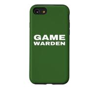 BACK PRINT Game Warden Uniform On Duty Conservation Officer Case for iPhone SE (2020) / 7/8