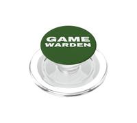 BACK PRINT Game Warden Uniform On Duty Conservation Officer PopSockets PopGrip for MagSafe