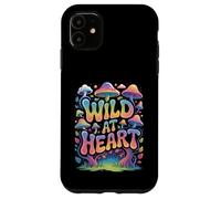 Back Print - Stay Wild Mushroom Nature Adventure Hippie Boho Case for iPhone 11