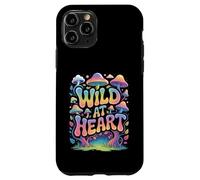 Back Print - Stay Wild Mushroom Nature Adventure Hippie Boho Case for iPhone 11 Pro