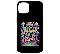 Back Print - Stay Wild Mushroom Nature Adventure Hippie Boho Case for iPhone 13