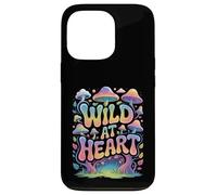 Back Print - Stay Wild Mushroom Nature Adventure Hippie Boho Case for iPhone 13 Pro
